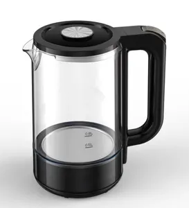 2.0L Kitchen New Glass Electric Kettle 1.8L Kitchen Glass Tea Electric Kettle With LED Light With Temperature Controll