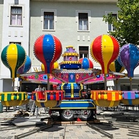 Manège Samba Balloon mobile sur remorque pour fêtes foraines et carnavals