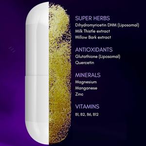 Compléments de soutien hépatique de haute qualité, 30 capsules, favorisent la fonction hépatique pour les hommes et les femmes, capsules de soutien hépatique - Product Image 3