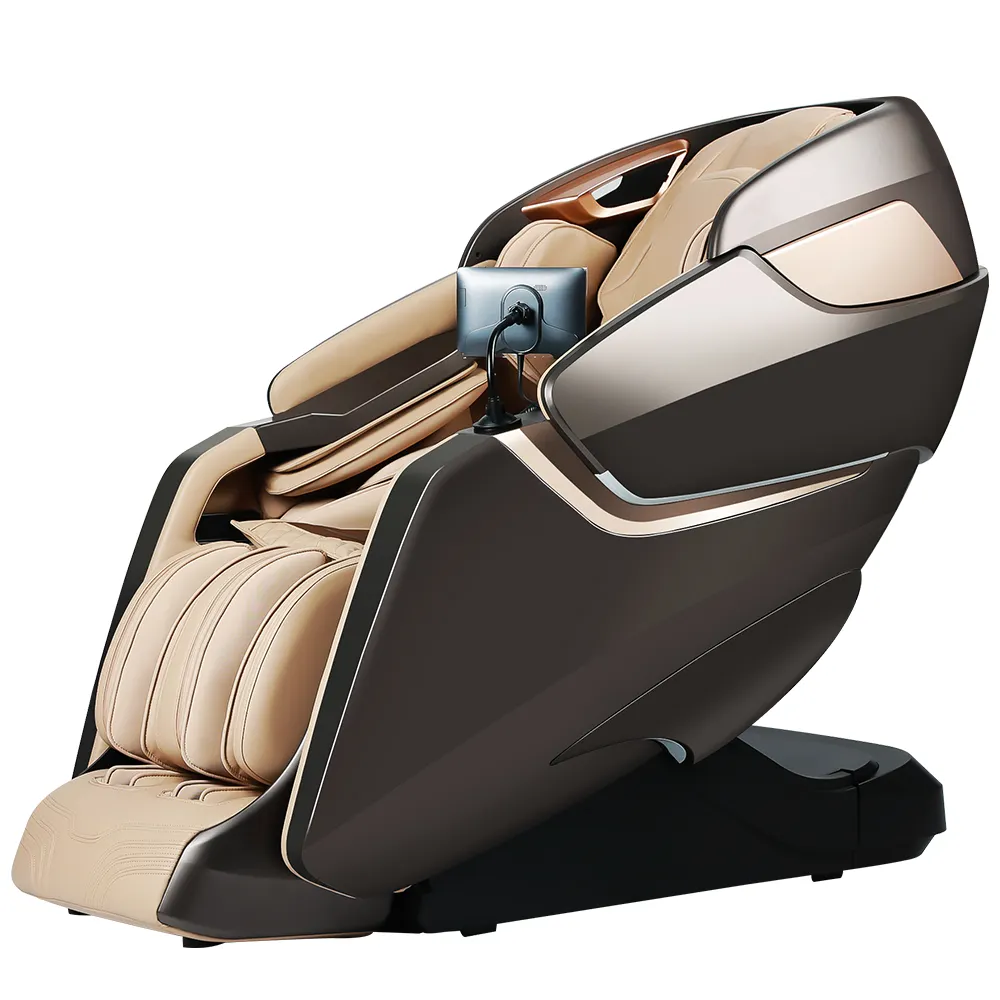 Masseur airbag complet 4d sl track fauteuils de massage inclinables zéro gravité avec musique à vendre