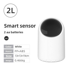 Mini cubo <span class=keywords><strong>de</strong></span> <span class=keywords><strong>basura</strong></span> <span class=keywords><strong>de</strong></span> plástico con Sensor inteligente <span class=keywords><strong>de</strong></span> escritorio <span class=keywords><strong>de</strong></span> 2L Premium, productos y dispositivos esenciales para el Hogar Inteligente para escritorio <span class=keywords><strong>de</strong></span> oficina - Product Image 4