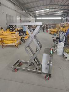 भारी शुल्क 500 किलोग्राम 1000 2 मीटर स्वचालित ऊर्ध्वाधर हाइड्रोलिक कैंची लिफ्ट प्लेटफॉर्म इलेक्ट्रिक लिफ्ट प्लेटफॉर्म इलेक्ट्रिक लिफ्ट प्लेटफॉर्म इलेक्ट्रिक लिफ्ट प्लेटफॉर्म ट्रॉली - Product Image 4