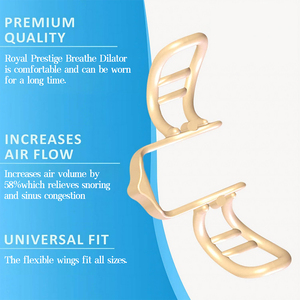 Dilatador Nasal de Silicona Anti-Ronquidos y Clip Nasal Deportivo para Facilitar la Respiración y Mejorar el Sueño - Product Image 1