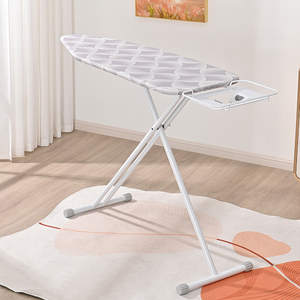 <span class=keywords><strong>Tabla</strong></span> <span class=keywords><strong>de</strong></span> <span class=keywords><strong>Planchar</strong></span> Monobloque <span class=keywords><strong>de</strong></span> Metal, Altura Ajustable, Plegable, con Funda Resistente al Calor - Product Image 2