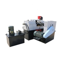 Vente directe usine : Machine à rouler les filets hydraulique durable, utilisée pour le traitement des barres d'acier de construction