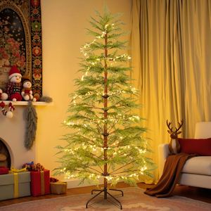 Árbol de Navidad Artificial de PVC, Mini, de Lujo, Denso, Preiluminado con LED, para Decoración de Interiores, Vestíbulos de Hotel, Premium - Product Image 1