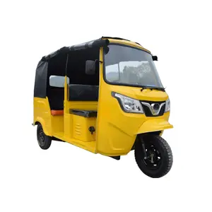 2024 Wholesale OEM 3 Wheel Electric Taxi Passenger Tricycle Closed Cabin Motor Tricycle