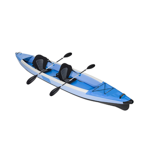 BLK Friday 50% di sconto produttore professionale OEM ODM Kayak da pesca in mare 2 persone canoa/kayak in vendita personalizzato 3 anni - Product Image 1