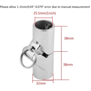 Nouveau tube de raccordement pivotant pliable en acier inoxydable 316 pour accessoires de bateau et utilisation marine - Product Image 4