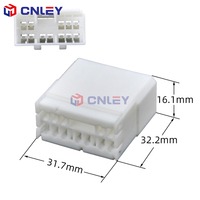 Connecteur automobile 12 broches mâle/femelle à contacts en laiton, boîtier à sertir en nylon, IP67, connecteur fil-circuit pour câblage de véhicule