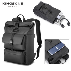 Kingsons <b>Backpack</b> 20-35L Water Resistant Laptop <b>Compartment</b> Unisex Travel Bag - Product Image 1