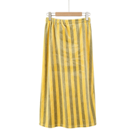 Serviette de Bain Tricotée en Polyester Portable, Jupe de Spa Rayée en Microfibre Peluche, Séchage Rapide, Ultra Absorbante, pour la Salle de Bain et la Maison, pour Femme