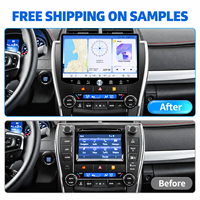Écran radio DVD 11,5 pouces Snapdragon 665 pour Toyota Camry 2015-2017 Android Auto sans fil CarPlay Écran tactile 4G BT5.0