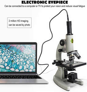 फेनिक्स माइक्रोस्कोप XSP-06-1600X अच्छी कीमत छात्र बायोस्कोप बच्चों के लिए माइक्रोस्कोप मिनी मोनोऑक्यूलर जैविक माइक्रोस्कोप - Product Image 2