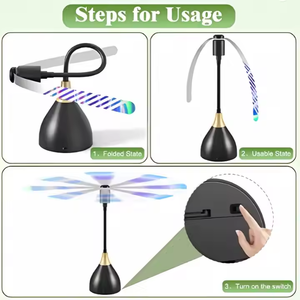 Exterminateur d'insectes en ABS solide avec ventilateur à mouches et câble USB inclus Source d'alimentation électrique - Product Image 4