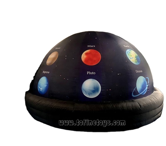 5m Portable Planetarium Dome galaxy 3d Dome Inflatable Projection Planetarium Inflatable Sphere Cinema Dome Tent