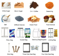 Industrial Vertical Rock Crystal Sugar Packaging Machine with Volumetric Cup Filling Device