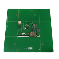 Reloj Pager RF433 Bidireccional Personalizado, PCBA OEM ODM, Sistema de Visualización de Llamadas, Receptor Bidireccional de 433MHz con USB, Multi-Idioma