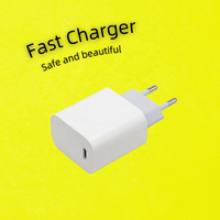 Pengisi Daya Cepat USB Tipe-C HYT 20W PD 3.0 SCP dengan Teknologi OTP PPS Bersertifikasi CE untuk Ponsel, Laptop, Earphone, Kamera