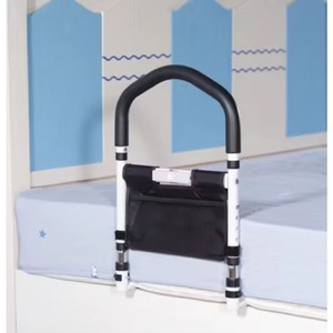 High Quality Solid and Durable Medical Bedside Handrail Guardrail Accessory for Elderly Care Hospital Beds Guardrail - Product Image 3