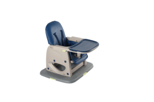 Chaise pour enfant 6-en-1 moderne en forme de L avec dossier en forme de flèche, chaise haute pour bébé, siège rehausseur à bascule sécurisé et écologique, fauteuil <span class=keywords><strong>inclinable</strong></span> manuel pour tout-petits - Product Image 2