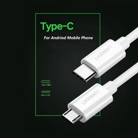 Cable USB C a Micro USB Ugreen US243 de 1.5m, Cable de Carga Rápida Tipo C a Micro USB 2A, Admite Carga Rápida y Transmisión de Datos