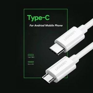 Câble <span class=keywords><strong>USB</strong></span> C vers <span class=keywords><strong>Micro</strong></span> <span class=keywords><strong>USB</strong></span> <span class=keywords><strong>Ugreen</strong></span> US243 1,5 m, charge rapide, type C vers <span class=keywords><strong>Micro</strong></span> <span class=keywords><strong>USB</strong></span> 2A, prend en charge la charge rapide et la transmission de données - Product Image 2
