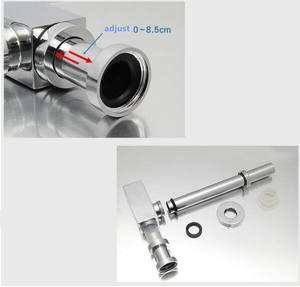 Drain d'évier Pop up en or brossé de haute qualité avec <span class=keywords><strong>bouchon</strong></span> de vidange d'évier de navire de <span class=keywords><strong>robinet</strong></span> de salle de bain à débordement - Product Image 6