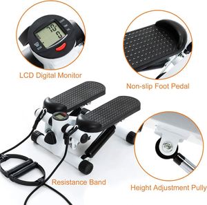 เครื่องเดินออกกำลังกายแบบพกพา Sport Fitness Mini Twister พร้อมเครื่องปีนคาร์ดิโอและเครื่องเดินขึ้นบันได - Product Image 3