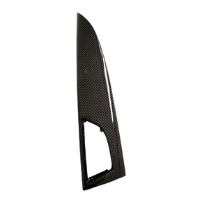 Pour <span class=keywords><strong>BMW</strong></span> Série 1 et 2 F20 F21 F22 F23 116I 118I – Panneau de boutons multimédias de commande centrale en fibre de carbone véritable, remplacement de seuil de porte - Product Image 6