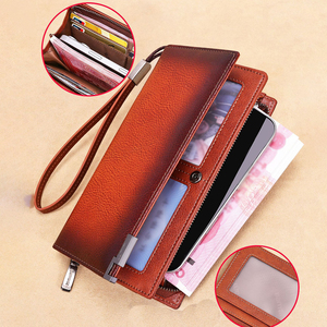 <span class=keywords><strong>Portafoglio</strong></span> <span class=keywords><strong>da</strong></span> <span class=keywords><strong>uomo</strong></span> fatto a mano in pelle di vacchetta di prima qualità <span class=keywords><strong>con</strong></span> aspetto vintage e spazio funzionale per riporre oggetti - Product Image 5