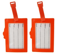 Porte-clés populaire en PVC souple étiquette de bagage en caoutchouc souple PVC personnalisé