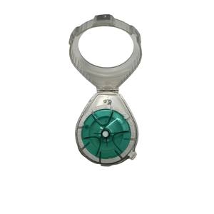 Boîte de rangement pour ligne de pêche Ztc579, boîte à bobines multifonctionnelle en plastique avec coupe-ligne rapide, vert, jaune, bleu, unisexe - Product Image 1