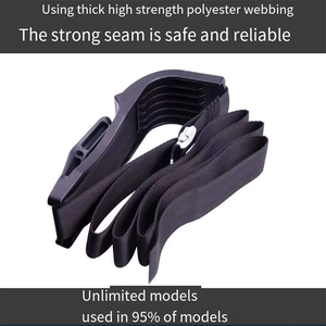 Cinturón <span class=keywords><strong>de</strong></span> <span class=keywords><strong>Seguridad</strong></span> Ajustable Anti-Cólicos para Embarazadas, Accesorio Cómodo para Conducir, Material <span class=keywords><strong>de</strong></span> Nailon, Color Negro - Product Image 3