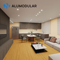 Edificio de Hotel Prefabricado Modular en Australia, Estructura de Acero, Revestimiento de Aluminio, Llave en Mano, Completamente Amueblado