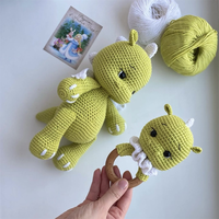 Peluche personnalisée Amigurumi Dinosaure au crochet Grande poupée Dinosaure Poupée Crochet personnalisée pour enfants