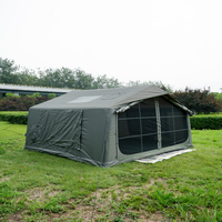 Vente en gros de produits personnalisés pour l'extérieur 8 ㎡   Tente gonflable, nouveau style, grande tente de camping pour activités de plein air