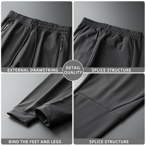 <span class=keywords><strong>Pantaloni</strong></span> Casual da uomo traspiranti elasticizzati in vita Fitness da Golf <span class=keywords><strong>pantaloni</strong></span> della <span class=keywords><strong>tuta</strong></span> taglie forti <span class=keywords><strong>3XL</strong></span> - Product Image 6