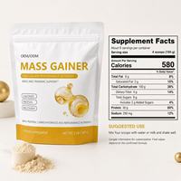 Poudre de soutien nutritionnel pour le corps à marque privée, saveur fraise, haute solubilité, faible teneur en matières grasses, pour la prise de masse musculaire