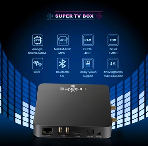 NUEVO <span class=keywords><strong>Ugoos</strong></span> AM6B <span class=keywords><strong>Plus</strong></span> Amlogic S922X-J Android 9.0 Wifi 6 1000M BT5.0 4K Set Top Box Vp9 Smart TV BOX Reproductor de Red <span class=keywords><strong>AM6</strong></span> BPlus - Product Image 2