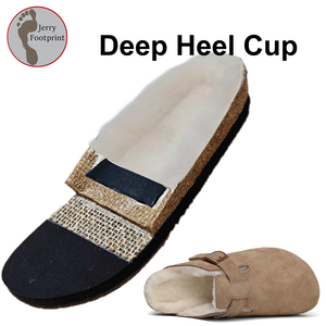 Wool Lined Soft Latex Cork <strong>Sole</strong> for Warm Winter Shoes - Product Image 1