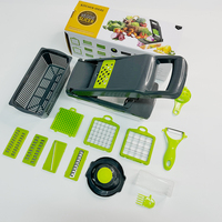OEM/ODM YD Nieuwe Multifunctionele 16-in-1 Handmatige Groente Schiller en Snijder Uiensnijder Keuken Fruit Snijder Groentesnijder