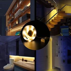 Bande <span class=keywords><strong>lumineuse</strong></span> LED Rechargeable avec détecteur de mouvement pour armoire, comptoir de <span class=keywords><strong>cuisine</strong></span>, <span class=keywords><strong>étagère</strong></span> - Product Image 3