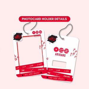 Wholesale Album Arirang Cartoon Plastic Acrylic UV <b>PhotoCard</b> <b>Holder</b> Custom Card Frame Key Chain Small Card Storage Fashionable - Product Image 3