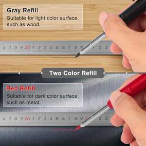 2.8mm Mechanical Carpenter Pencil Deep Hole Construction Marker with Built-in Sharpener for Woodworking Architect - Product Image 6