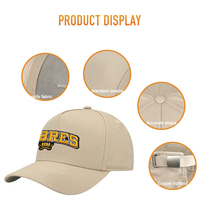 Gorra de Béisbol de Moda con Visera Curva, Estilo Snapback de 5 Paneles, de Cobre, Unisex, para Golf, Fiestas y Deportes, la Más Popular en Existencia