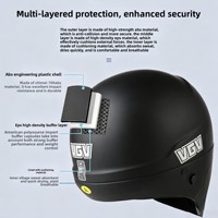 Casque de moto rétro Scorpion intégral unisexe toutes saisons, protection solaire estivale, coiffure non gênée, 3C/DOT