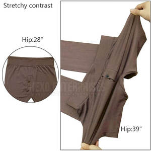 Entrenamiento Ejercicio Desgaste Hombres Leggings Venta caliente Hombres Gimnasio Leggings Poliéster Spandex Fitness Leggings - Product Image 5