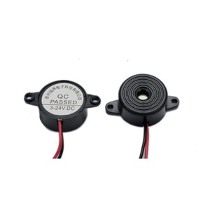 Zumbador 2312 DC3-24V, 12V 90dB, Sonido Continuo de Alto Decibelio, Alarma Sonora, Zumbador Piezoeléctrico Activo 2312 - Product Image 1