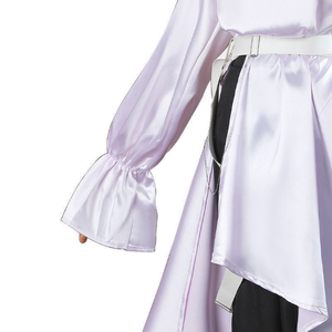 Costume de cosplay Ecowalson <span class=keywords><strong>Luka</strong></span>, costume de cosplay d'alien d'anime, perruque synthétique courte jaune clair - Product Image 5